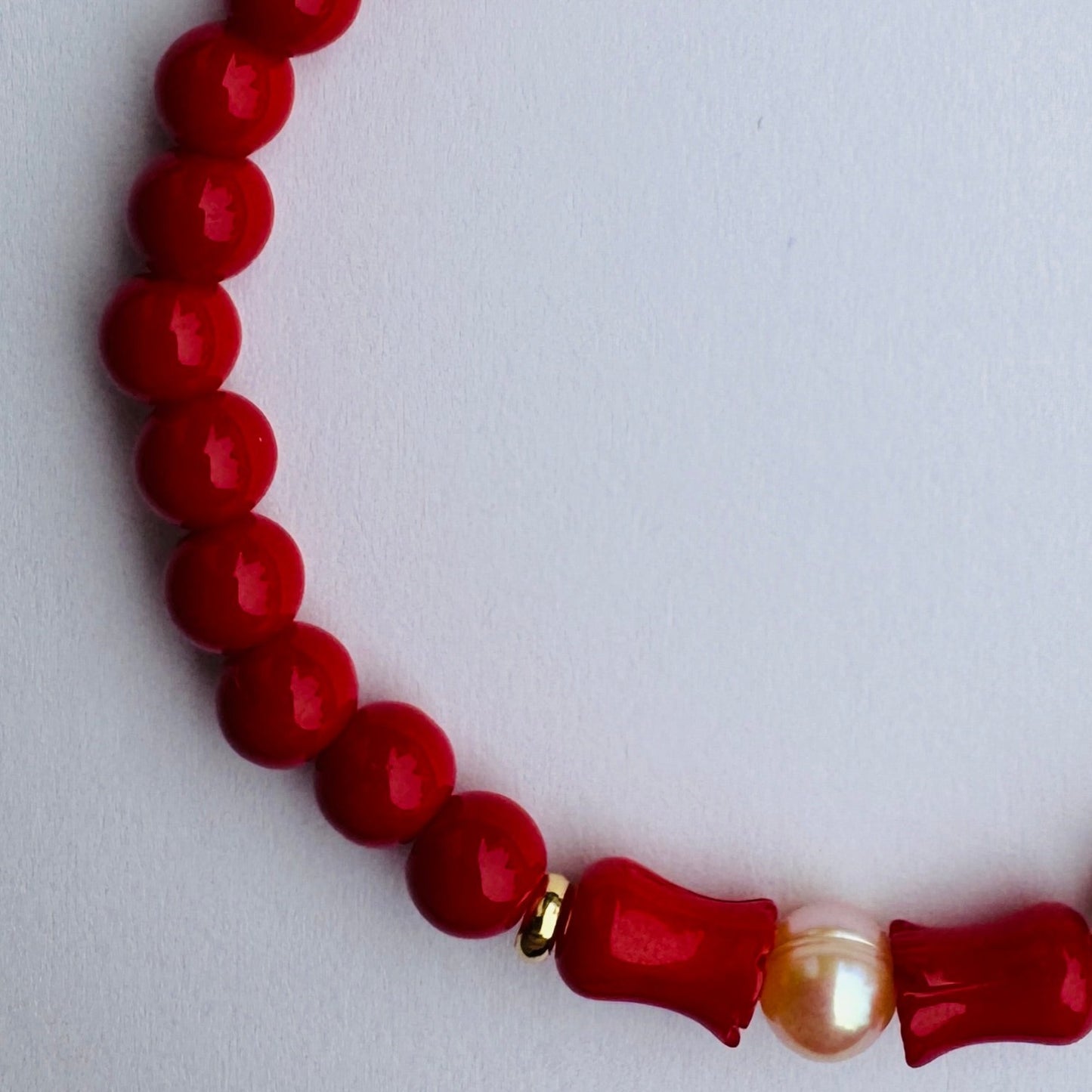 Brățară Red Pearl