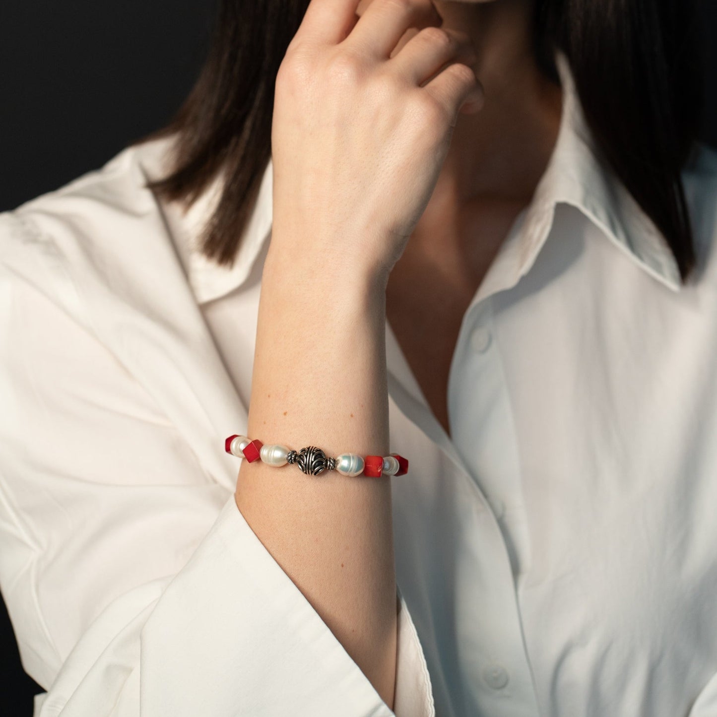 Brățară Coral Roșu