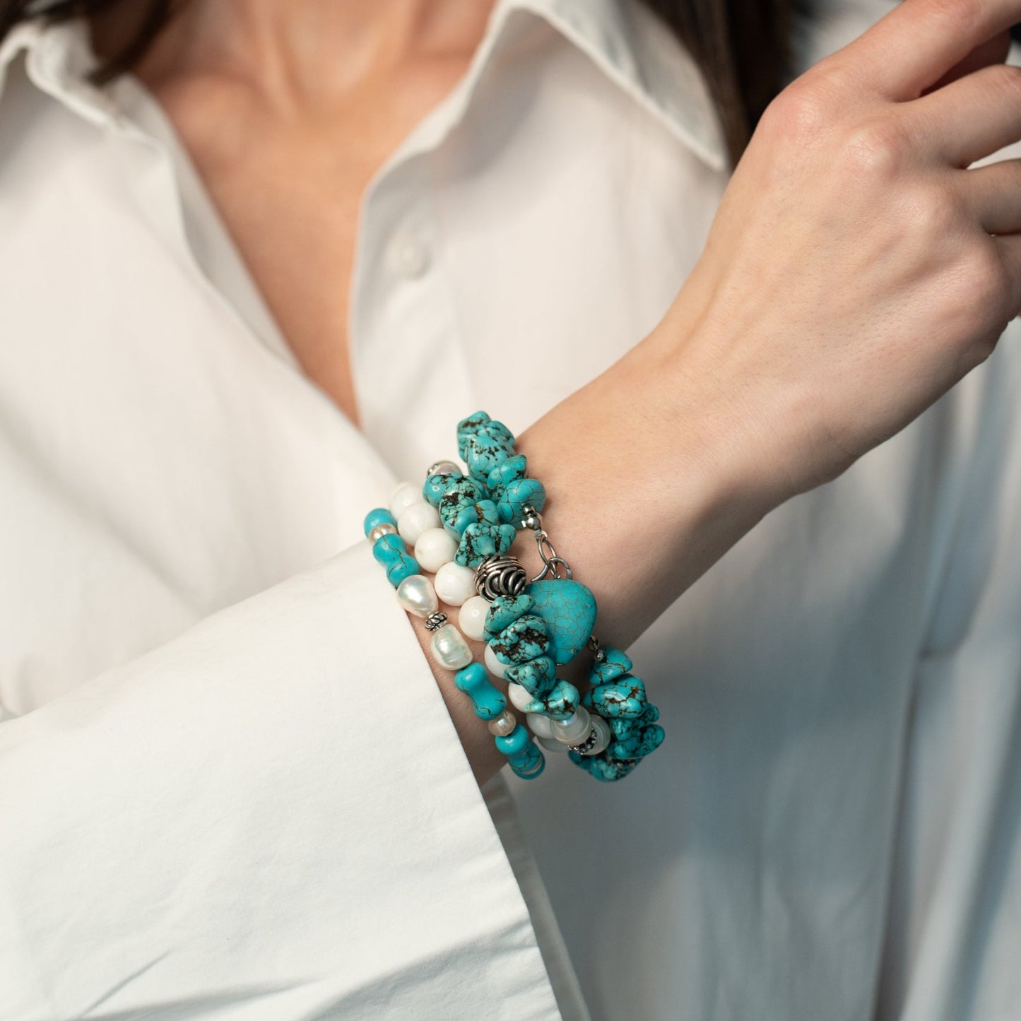 Brățară Silver Turcoaz