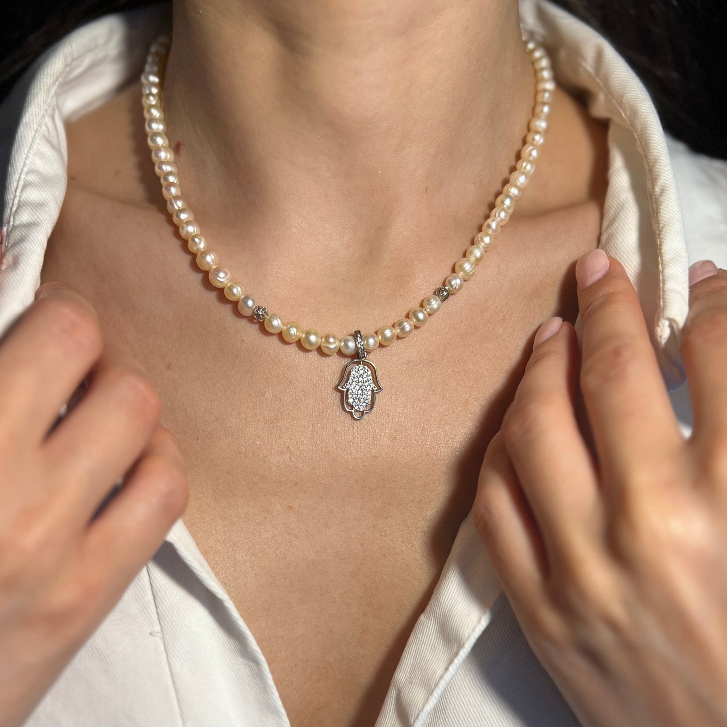 Colier Hamsa